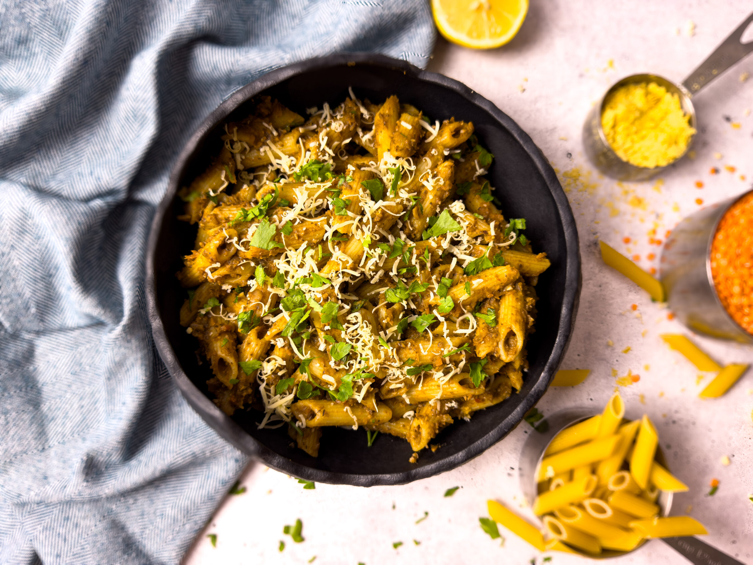 VEGAN LENTIL BOLOGNESE