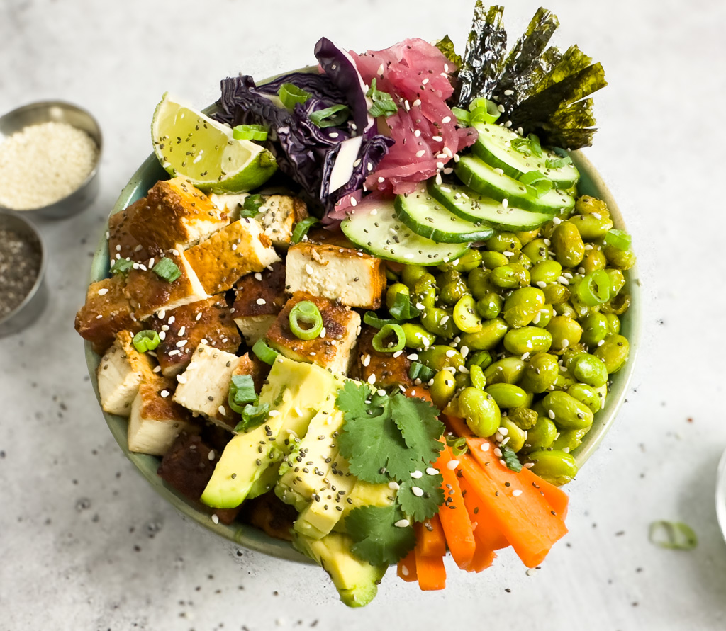 Tofu Poke Bowl